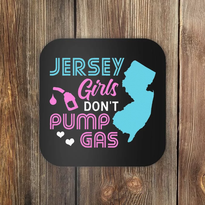 Jersey Dont Pump Gas State Outline Coaster