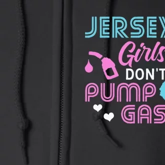 Jersey Dont Pump Gas State Outline Full Zip Hoodie