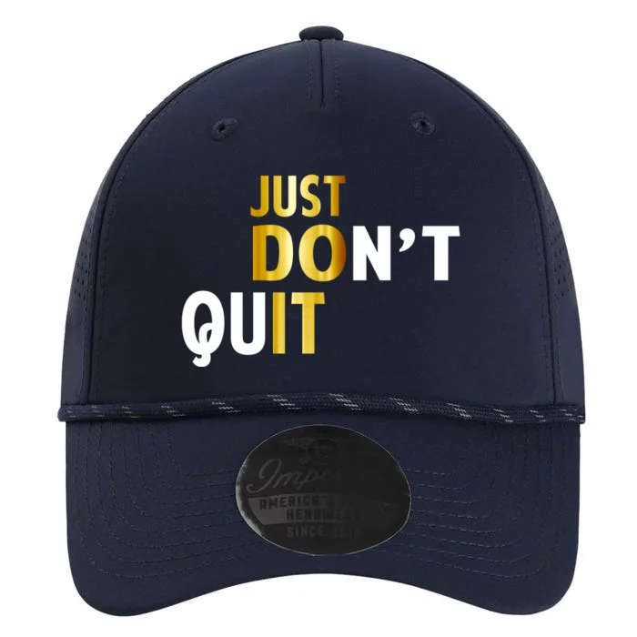 Just Don't Quit Encouraging Performance The Dyno Cap