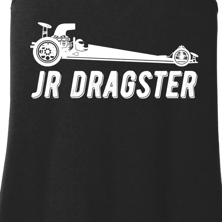 Jr Dragster Racing Car Driving Racer Drag Racing Gift Ladies Essential Tank