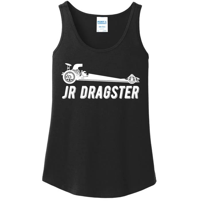 Jr Dragster Racing Car Driving Racer Drag Racing Gift Ladies Essential Tank