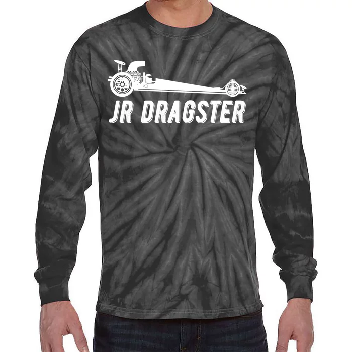 Jr Dragster Racing Car Driving Racer Drag Racing Gift Tie-Dye Long Sleeve Shirt