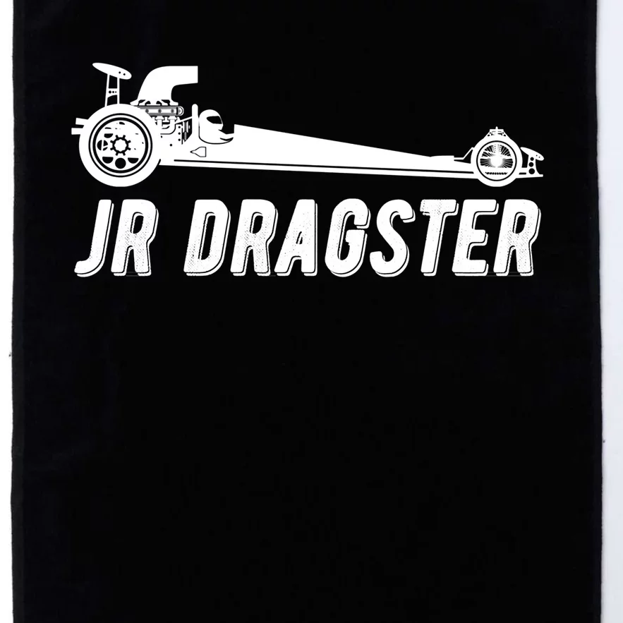 Jr Dragster Racing Car Driving Racer Drag Racing Gift Platinum Collection Golf Towel