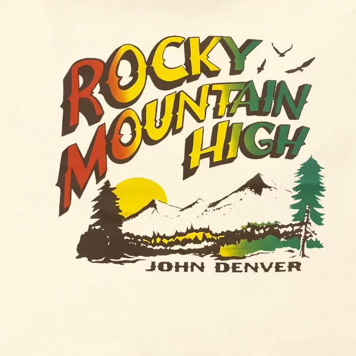 John Denver Rocky Mountain High Zip Tote Bag