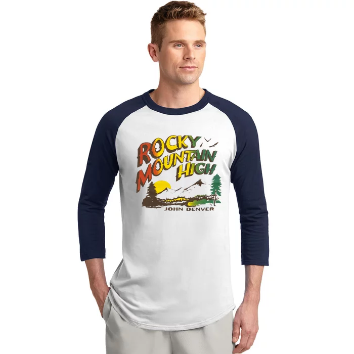 John Denver Rocky Mountain High Baseball Sleeve Shirt