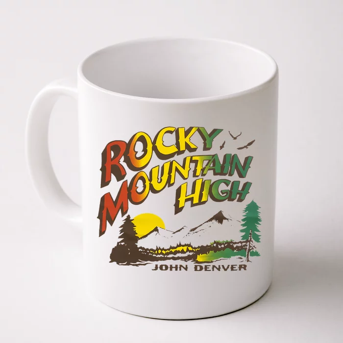 John Denver Rocky Mountain High Front & Back Coffee Mug