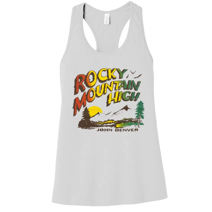 John Denver Rocky Mountain High Women's Racerback Tank