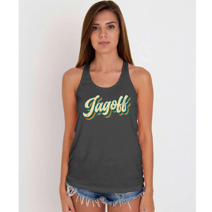 Jagoff Design Slang Pittsburgh Pennsylvania Yinzer Women's Knotted Racerback Tank