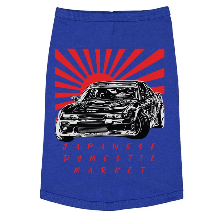 JDM Drift Sunburst Gift Doggie Tank