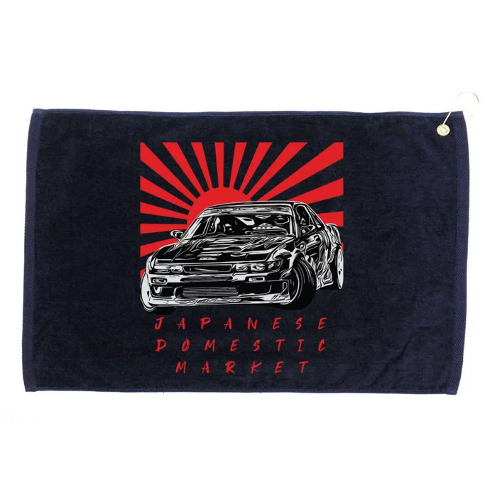 JDM Drift Sunburst Gift Grommeted Golf Towel