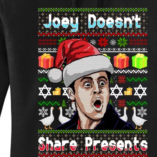 Joey DoesnT Share Presents Christmas Women's Pullover Hoodie