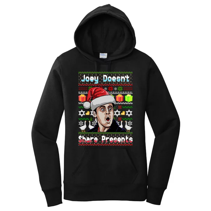 Joey DoesnT Share Presents Christmas Women's Pullover Hoodie