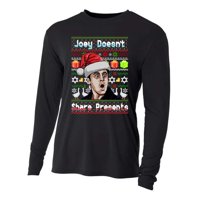 Joey DoesnT Share Presents Christmas Cooling Performance Long Sleeve Crew