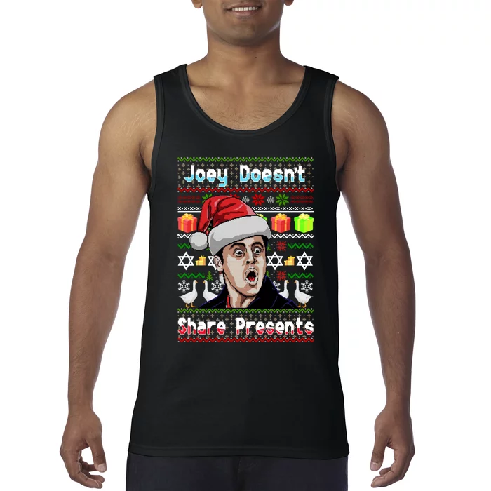 Joey DoesnT Share Presents Christmas Tank Top