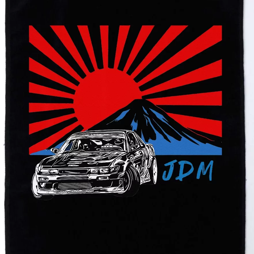 JDM Drift Sunburst Platinum Collection Golf Towel