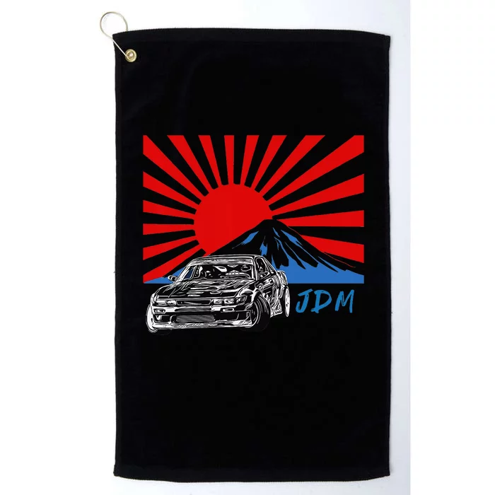 JDM Drift Sunburst Platinum Collection Golf Towel