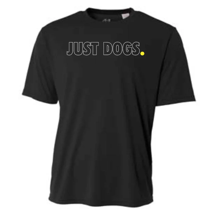 Just Dogs Tennis Ball Cooling Performance Crew T-Shirt