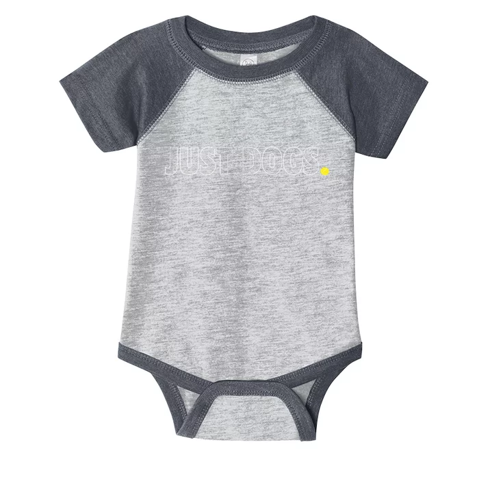 Just Dogs Tennis Ball Infant Baby Jersey Bodysuit