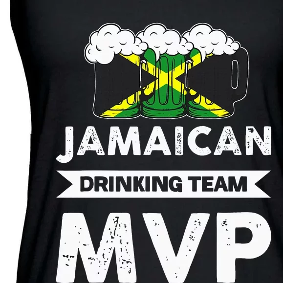 Jamaican Drinking Team Mvp Jamaica Ladies Essential Flowy Tank