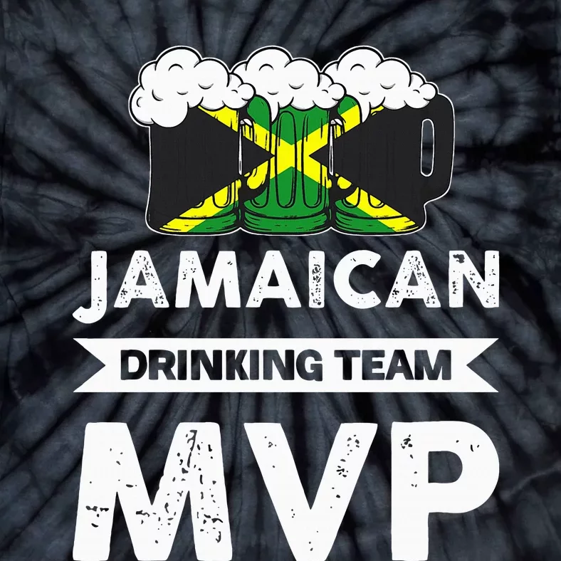 Jamaican Drinking Team Mvp Jamaica Tie-Dye T-Shirt