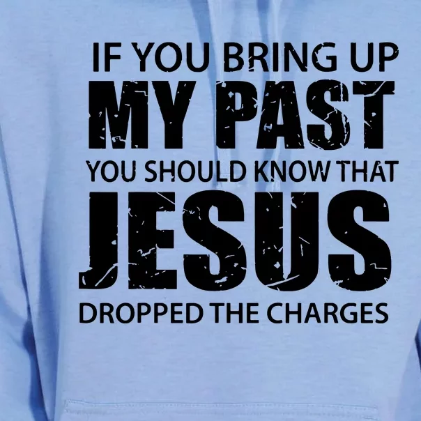 Jesus Dropped The Charges Christian Gold Unisex Surf Hoodie