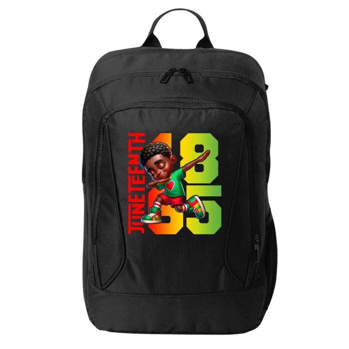 Junenth Dabbing Vibes Only Black African Gift City Backpack