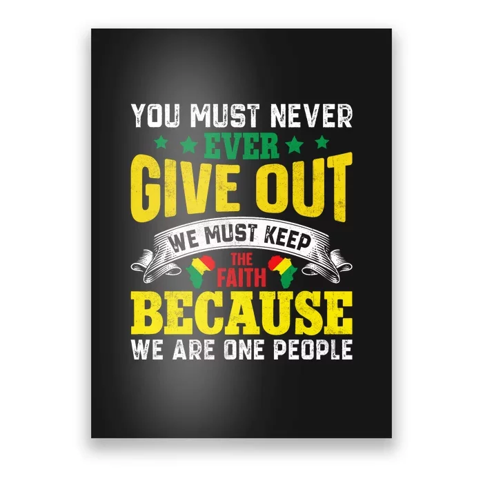 Juneteenth Day You Must Never Ever Give Out Gift Free Ish Poster