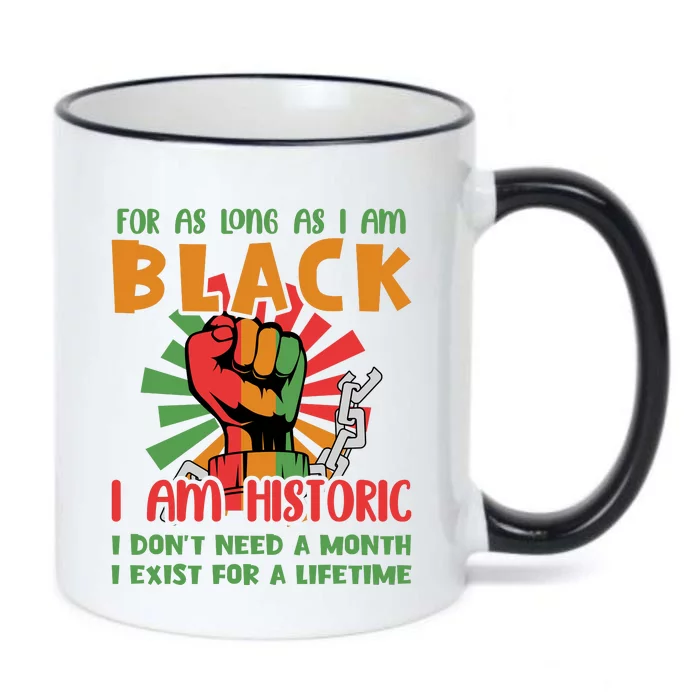 Juneteenth Empowerment Artwork Black Color Changing Mug