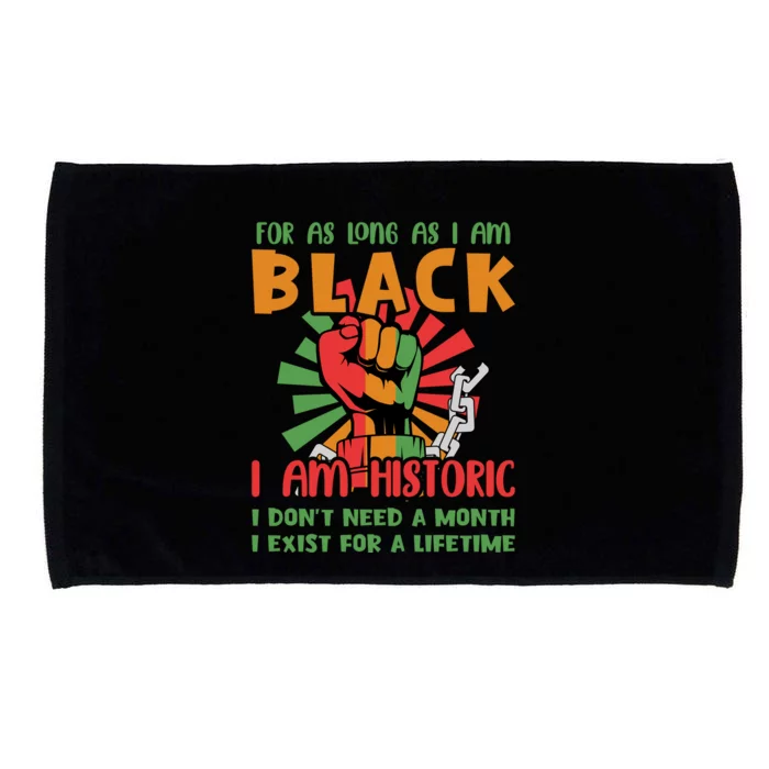 Juneteenth Empowerment Artwork Microfiber Hand Towel