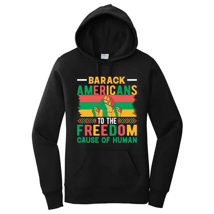 Juneteenth Emancipation Celebration Graphic Women's Pullover Hoodie