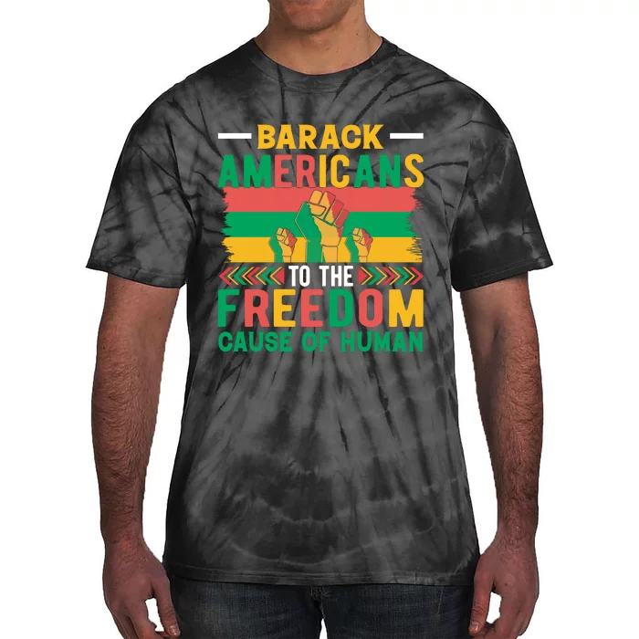 Juneteenth Emancipation Celebration Graphic Tie-Dye T-Shirt