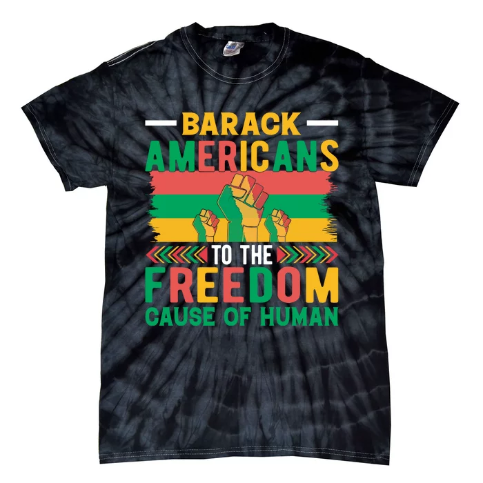 Juneteenth Emancipation Celebration Graphic Tie-Dye T-Shirt