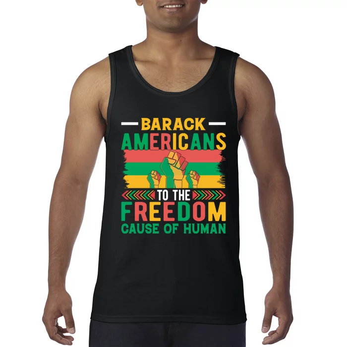 Juneteenth Emancipation Celebration Graphic Tank Top