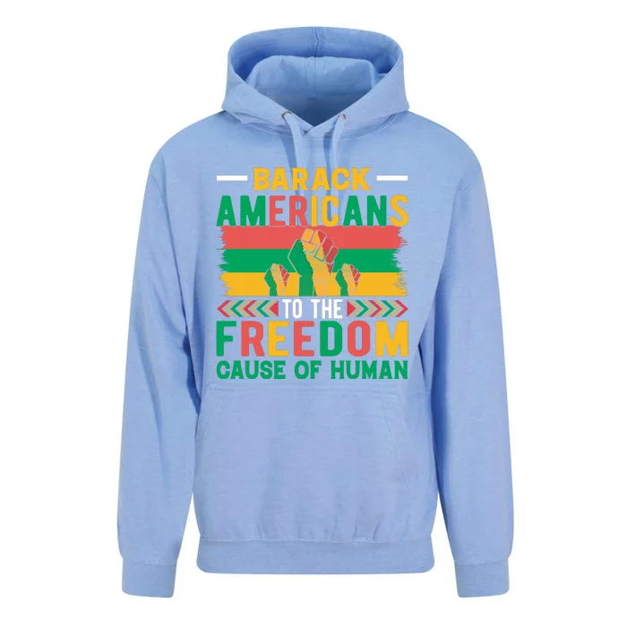 Juneteenth Emancipation Celebration Graphic Unisex Surf Hoodie