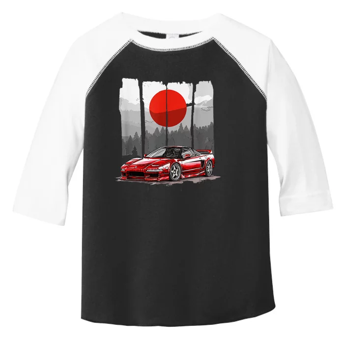 Jdm Euro Car Scene Nsx Tuning Drift Import Toddler Fine Jersey T-Shirt