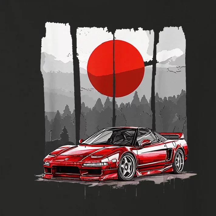 Jdm Euro Car Scene Nsx Tuning Drift Import Toddler Long Sleeve Shirt