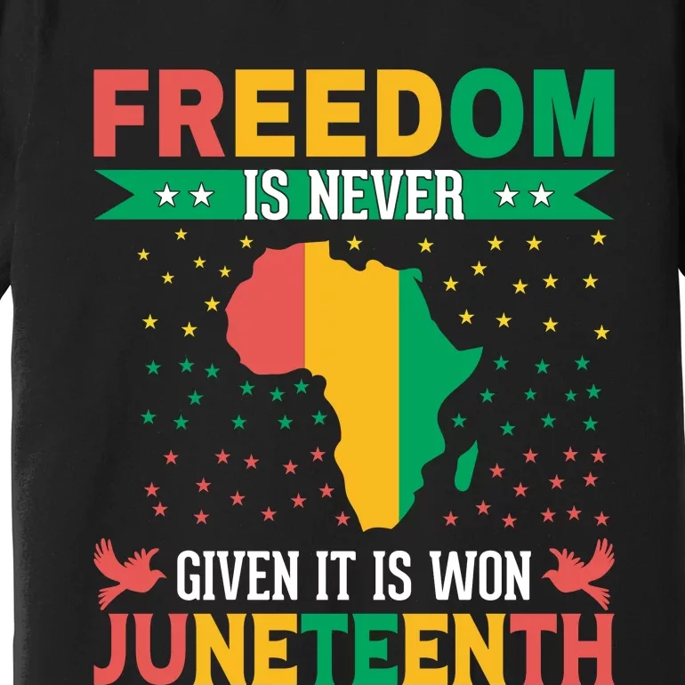 Juneteenth Emancipation Day Celebration Premium T-Shirt