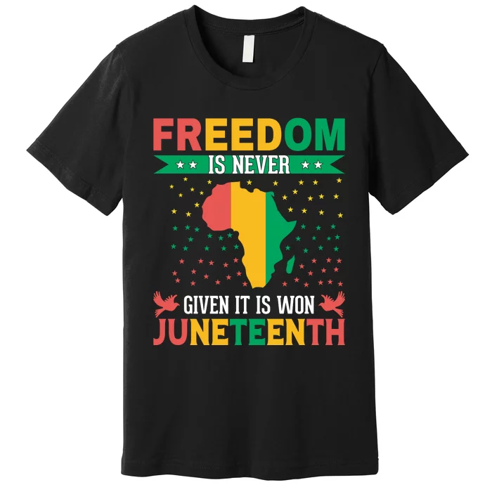 Juneteenth Emancipation Day Celebration Premium T-Shirt