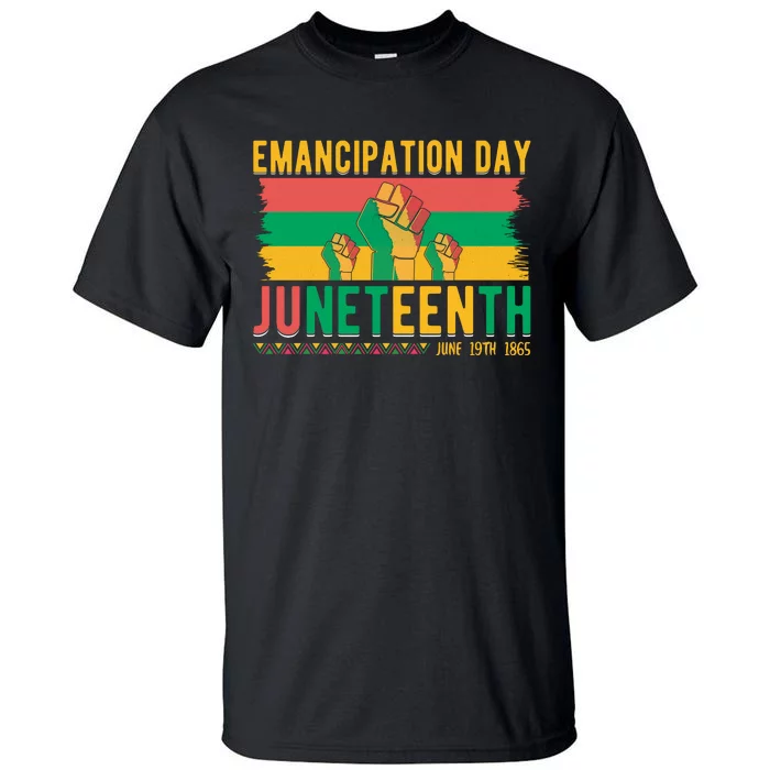 Juneteenth Emancipation Day Commemoration Tall T-Shirt