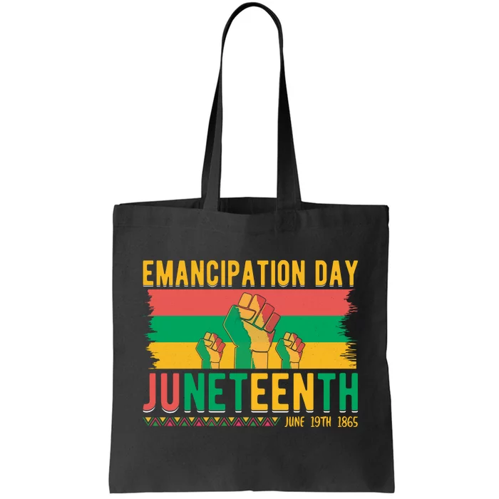 Juneteenth Emancipation Day Commemoration Tote Bag