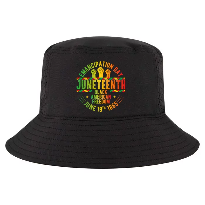 Juneteenth Emancipation Day Freedom Celebration Graphic Cool Comfort Performance Bucket Hat