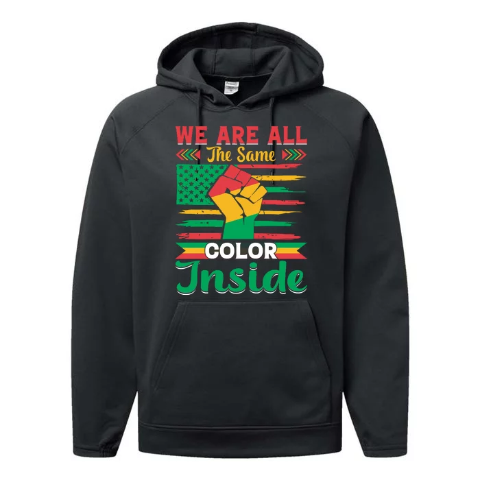 Juneteenth Emancipation Day Celebration Performance Fleece Hoodie