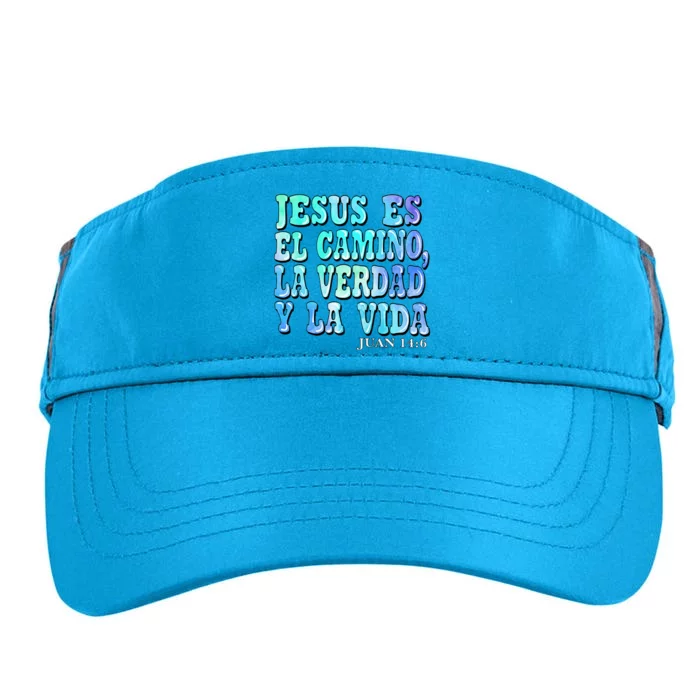 Jesus Es El Camino Premium Adult Drive Performance Visor