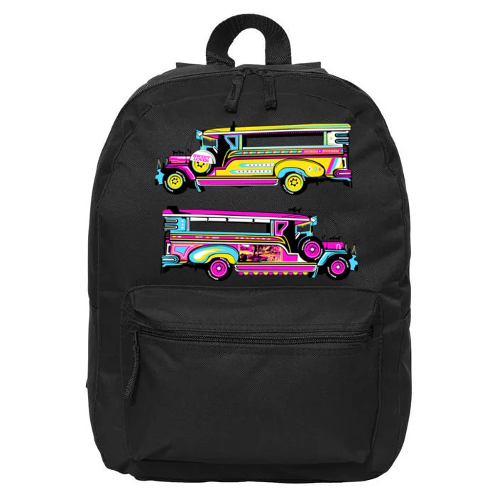 Jeepney 16 in Basic Backpack