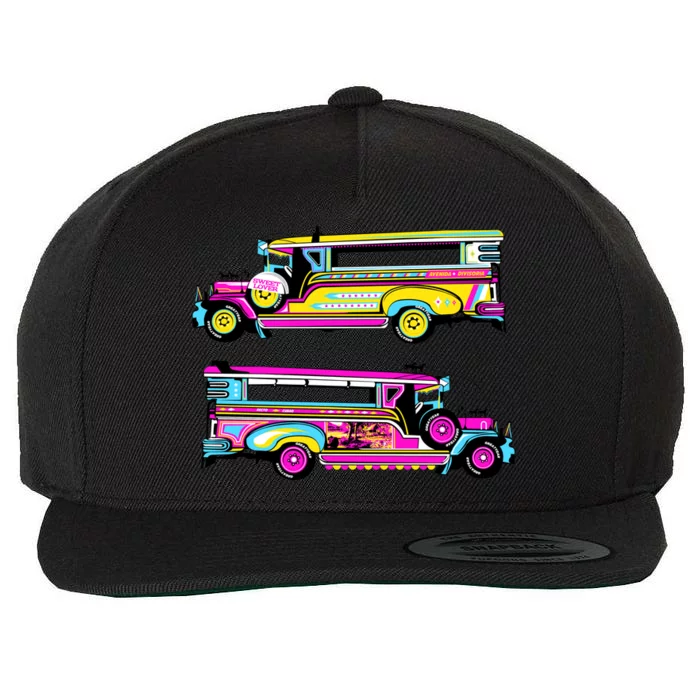 Jeepney Wool Snapback Cap