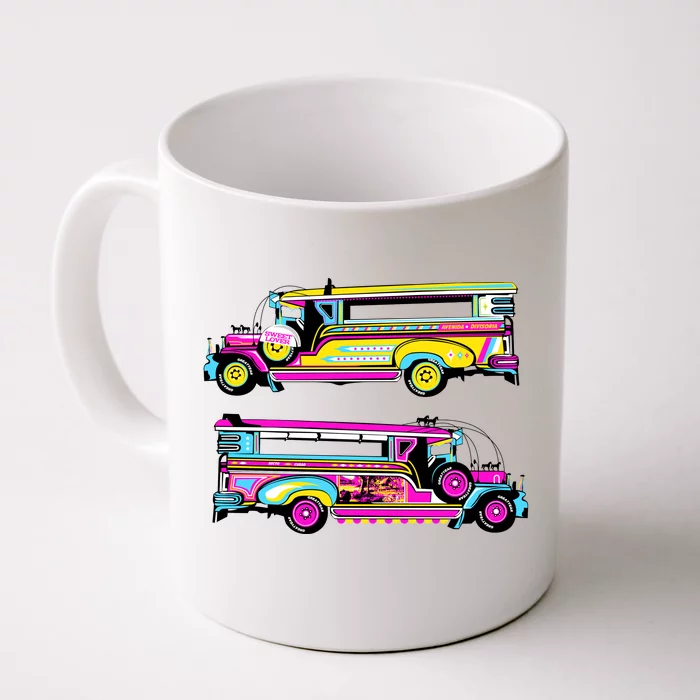 Jeepney Front & Back Coffee Mug