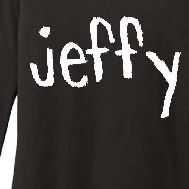 Jeffy Womens CVC Long Sleeve Shirt