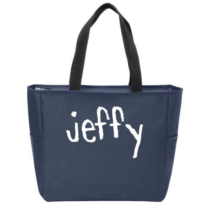 Jeffy Zip Tote Bag