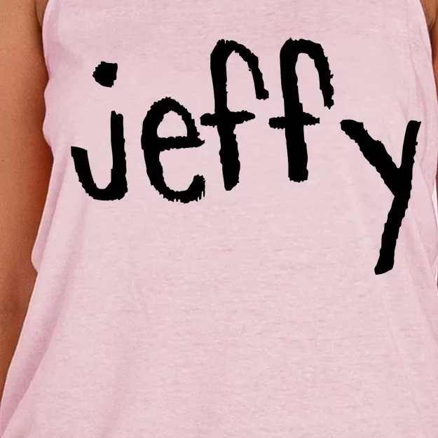 Jeffy Women's Knotted Racerback Tank