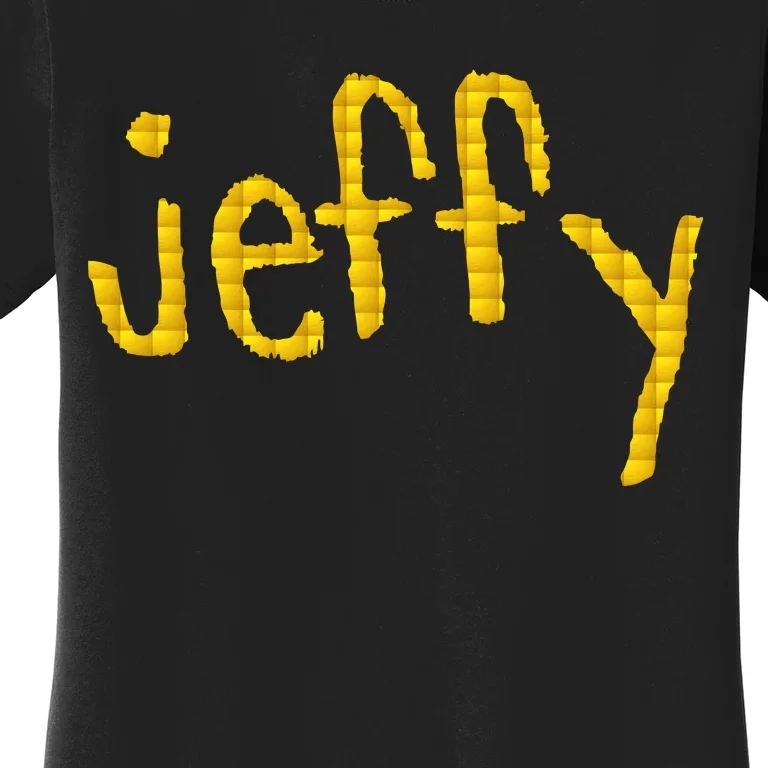 Jeffy Gold Logo Women's T-Shirt